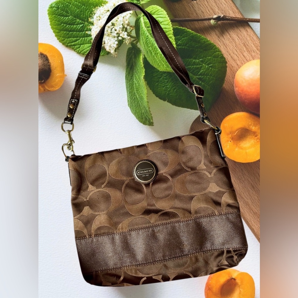 Coach Brown Signature C Crossbody Bag - No. H1175-F18038